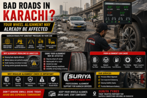 Bad Roads in Karachi? Your Wheel Alignment May Already Be Affected